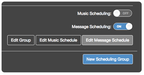 Promotional message scheduling